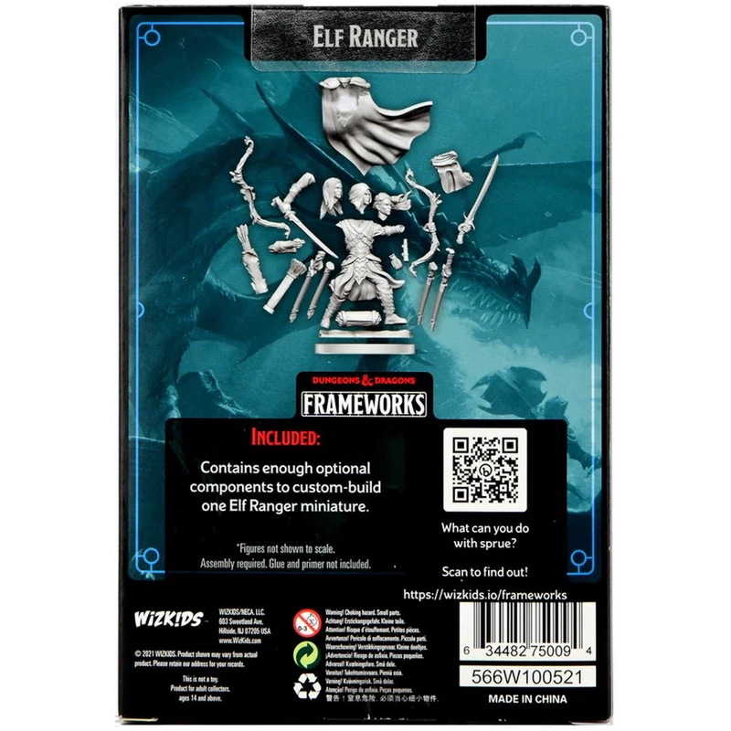 Dungeon A Dragons Frameworks Elf Ranger (Refurbished Pristine)