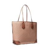 Michael Kors Eva Large Two-Tone Graphic Logo Tote Bag