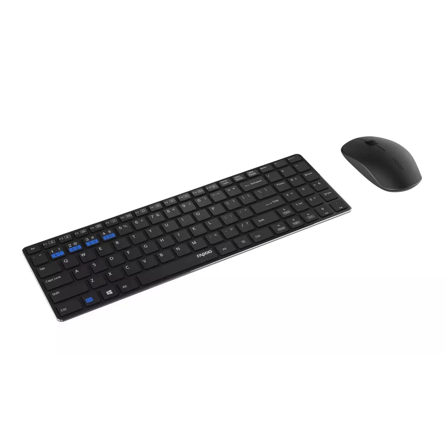 Rapoo 9300M Wireless Keyboard Only, Black - Refurbished Excellent