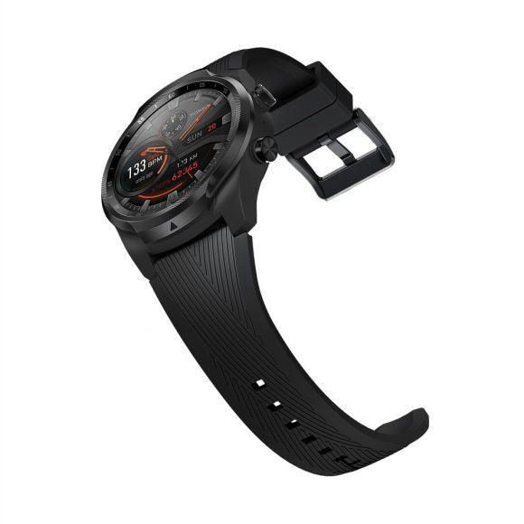 Mobvoi TicWatch Pro 4G/LTE Smart watch, NFC, GPS, AMOLED, Touchscreen - Black