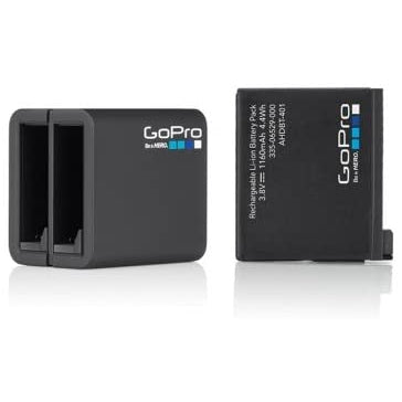 GoPro Dual Battery Charger Battery AADBD-001-ES Black – Stock