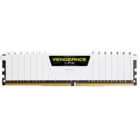 Corsair VENGEANCE LPX 16GB (2 X 8GB) DDR4 DRAM 3200MHZ (CMK16GX4M2B3200C16W) - White