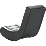 X Rocker Video Rocker Gaming Chair - Black & Silver