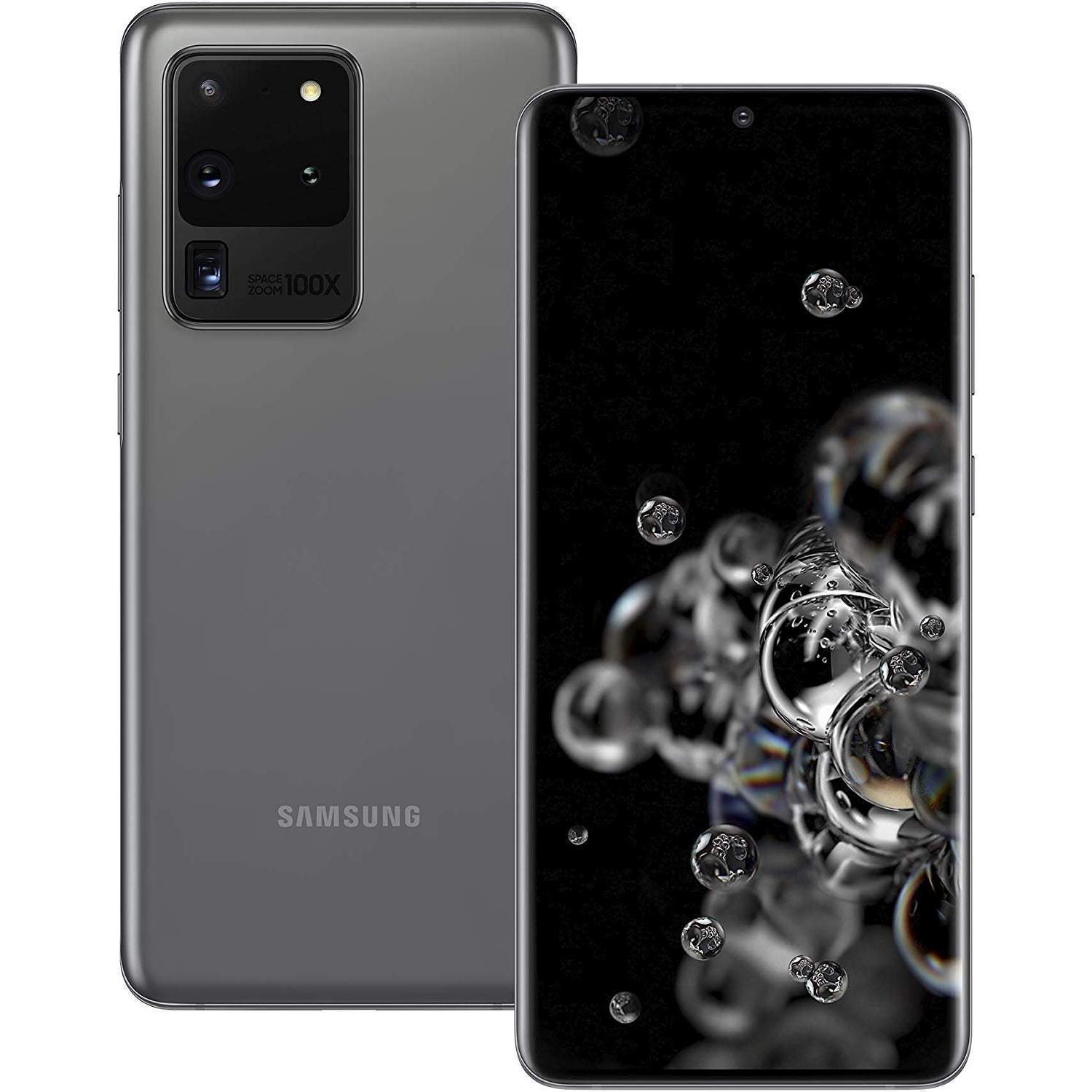 Samsung Galaxy S20 Ultra 5G 128GB Unlocked Cosmic Grey - Good Condition