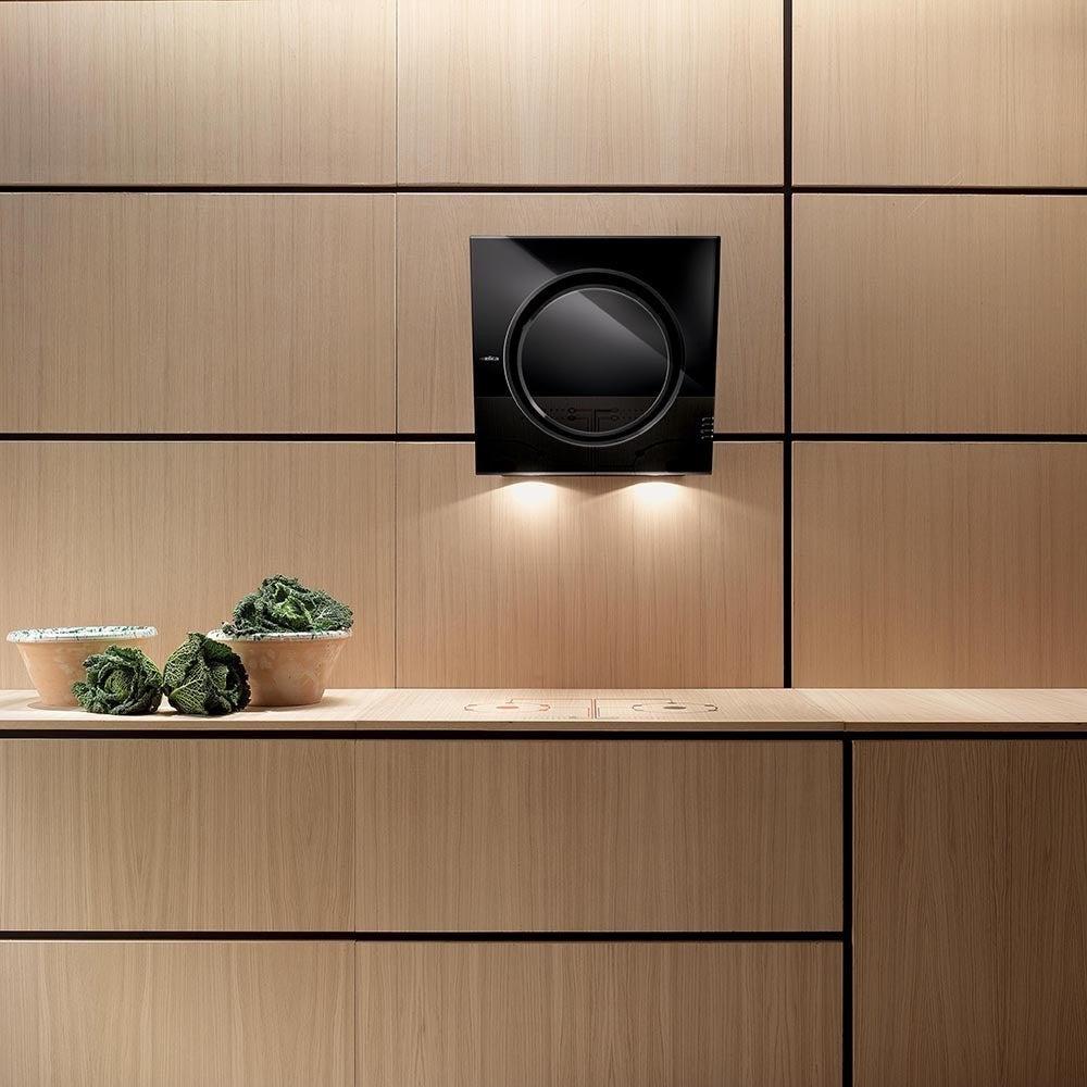 Elica Mini Om BL 55cm Wall Mount Cooker Hood, Black Stock Must Go