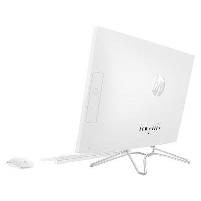 HP 24-f0054na All-in-One Desktop PC, Intel Core i5-9400T, 8GB RAM, 1TB HDD 23.8", Snow White