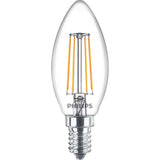 Philips LED Warm White 4.3W 470 Lumen Energy-Saving Lamps E14 - 6 Pack