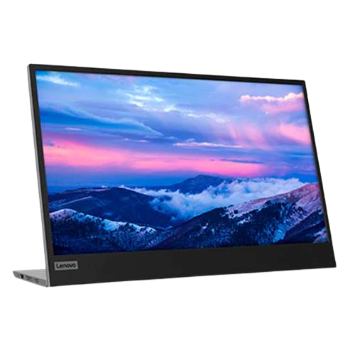 Lenovo L15 Full HD Portable Mobile Monitor, 15.6", Black