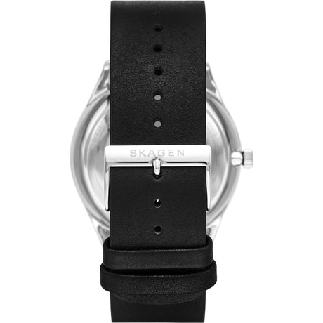 Skagen Men's SKW6710 Holst Automatic Heartbeat Watch- Black/Silver