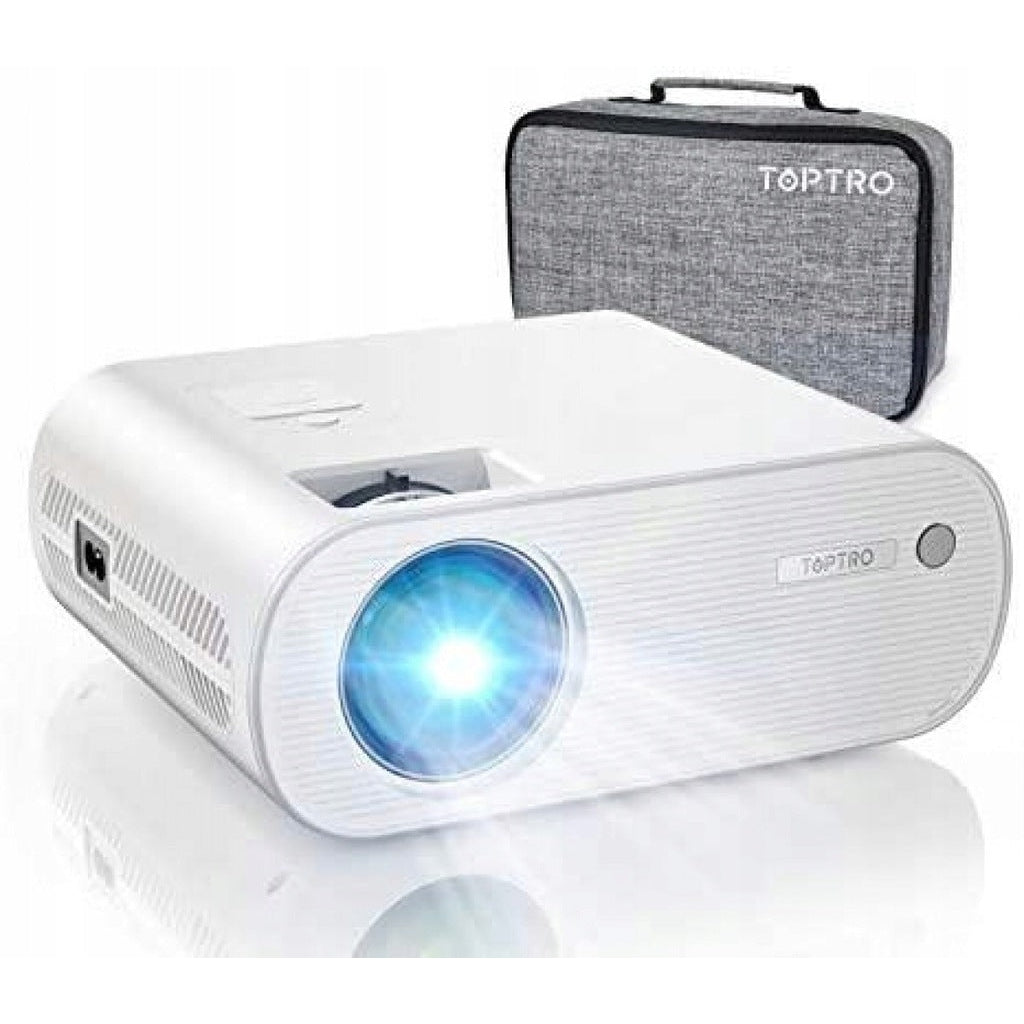 Toptro Home Theater 1080p Projector - White TR80