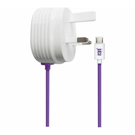 Juice Micro USB Powerful Mains Charger - White