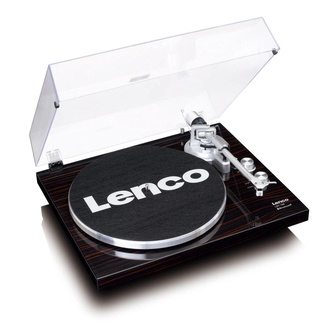 Lenco LBT-188 Record Player with Bluetooth and USB Output for Vinyl to MP3