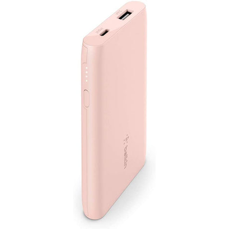 Belkin Boost Charge Power Bank 5K, 5000 mAh Capacity Portable Charger with USB Port