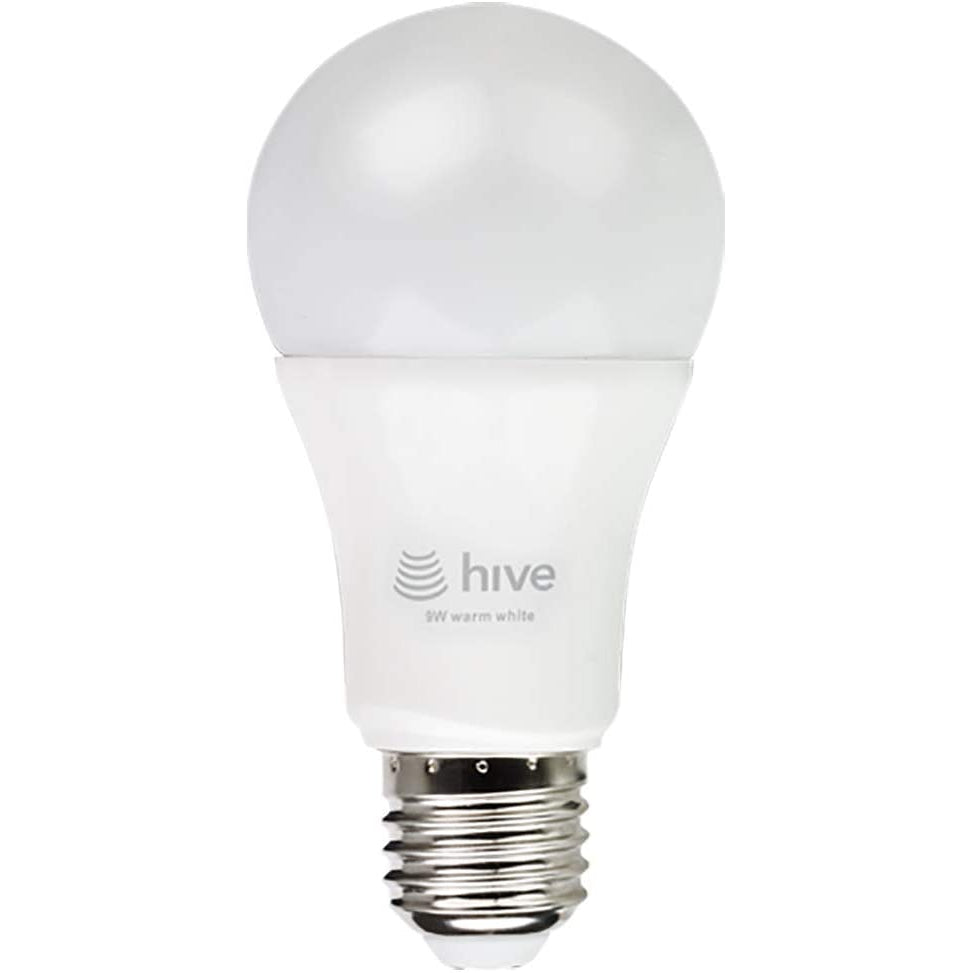 Hive Light Colour Changing Smart Bulb with E27 Screw-Works with Amazon Alexa - 9.5W
