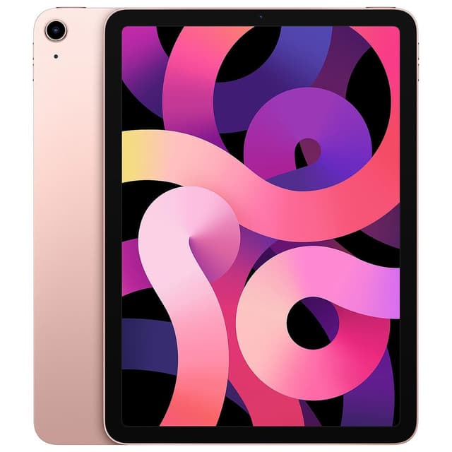 2020 Apple iPad Air 4th Generation (10.9-inch, Wi-Fi + Cellular, 64GB) - Rose Gold