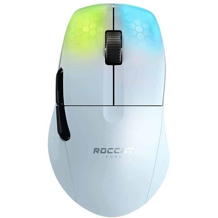 Roccat Kone Pro Air Ergonomic Wireless Gaming Mouse - White - Refurbished Pristine