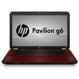 HP Pavilion G6-1372EA 15.6" Laptop, Intel Pentium, 6GB RAM, 750GB HDD, A9J84EA#ABU, Red