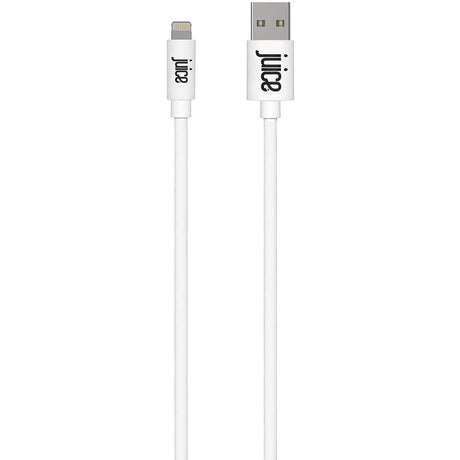 Juice Charge & Sync Lightning Cable - White
