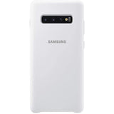 Samsung Galaxy S10+ Silicone Cover - Black / White