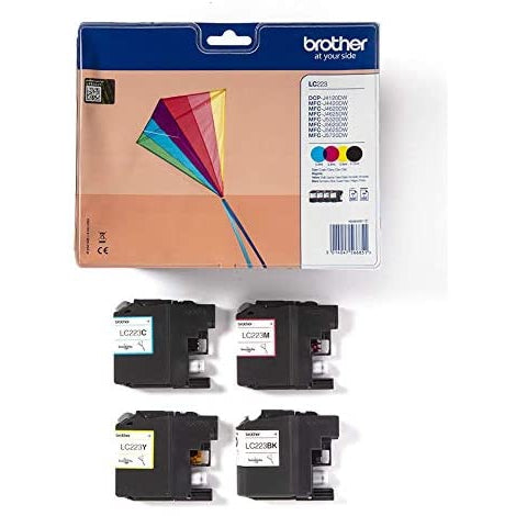 Brother LC-223 Ink Cartridge Multipack