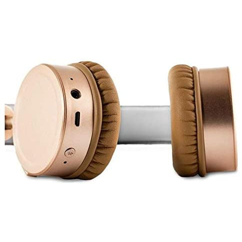 Goji GTCONRG18 Wireless Bluetooth Headphones - Gold