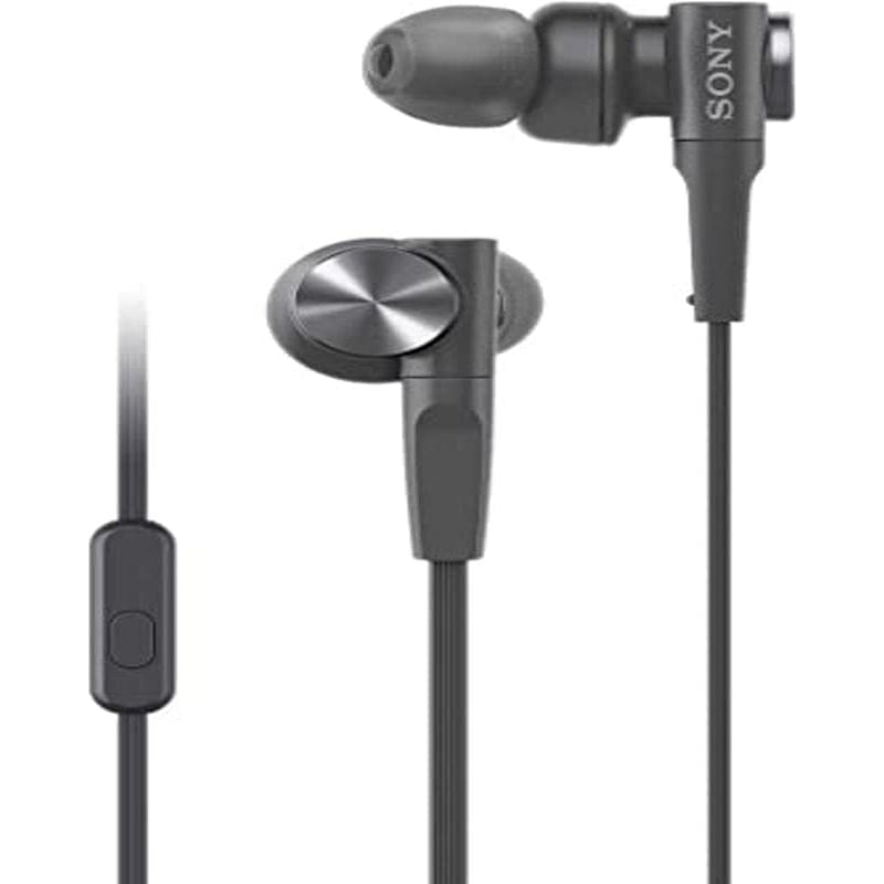 Sony MDR-XB55AP In-Ear Extra Bass Headphones - Black - Refurbished Pristine