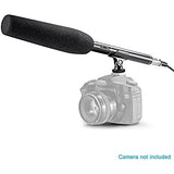 Neewer 14.17 inches/36 centimeters Uni-Directional Mono Microphone for Camcorder and DSLR Camera