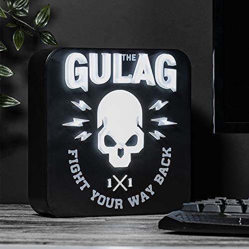 Numskull Official Call of Duty Gulag 3D Desk Lamp Wall Light
