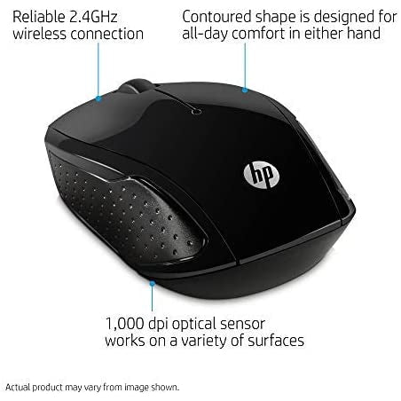 HP 200 Wireless Optical Mouse