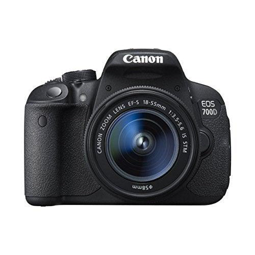 Canon EOS 700D Digital SLR Camera with 18-55mm STM Lens, Black