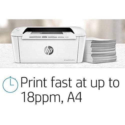 HP LaserJet Pro M28w Wireless Multifunction Printer - White