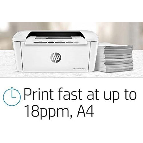 HP LaserJet Pro M28w Wireless Multifunction Printer - White