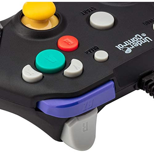 Under Control Manette Filaire Compatible Game Cube Controller - Black