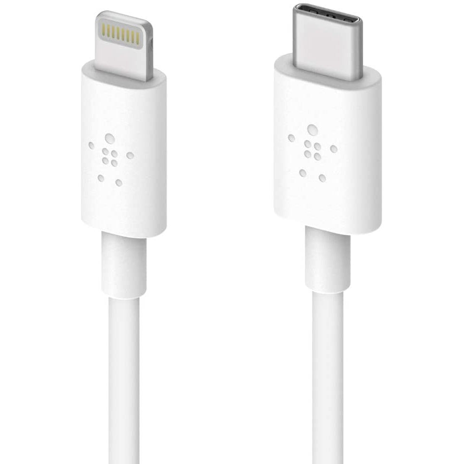 Belkin Boost Charge USB-C Cable with Lightning Connector 1.2 Metres - White
