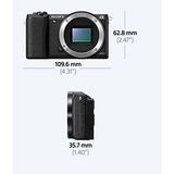 Sony ILCE A5100 Digital Camera - Black
