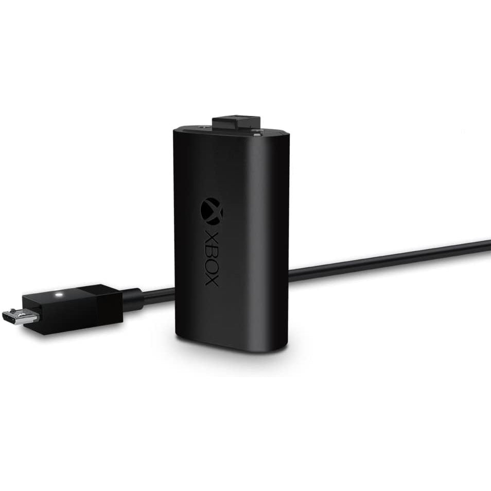 Microsoft S3V-00014 Xbox One Play and Charge Kit Black - Excellent