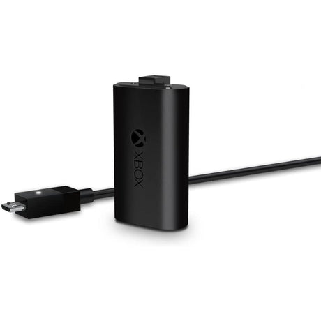 Microsoft S3V-00014 Xbox One Play and Charge Kit Black - Excellent