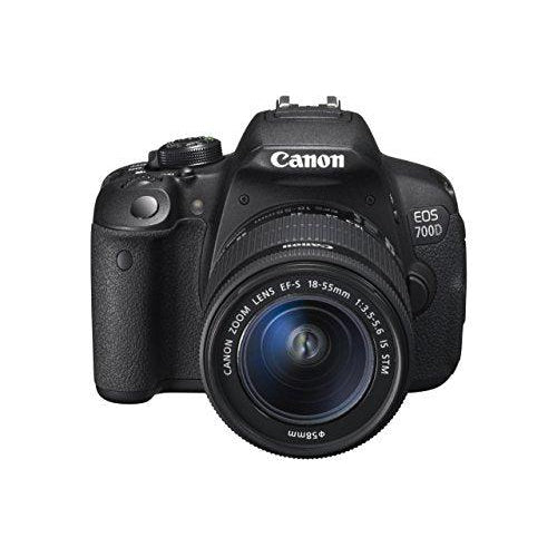 Canon EOS 700D Digital SLR Camera with 18-55mm STM Lens, Black