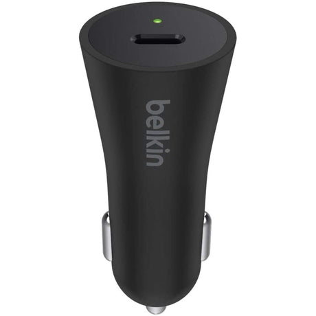 Belkin Boost Charge USB-C Car Charger, 27W, Fast Charge - Black