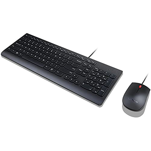 Lenovo Essentials 4X30L79886 Wired Keyboard and Mouse
