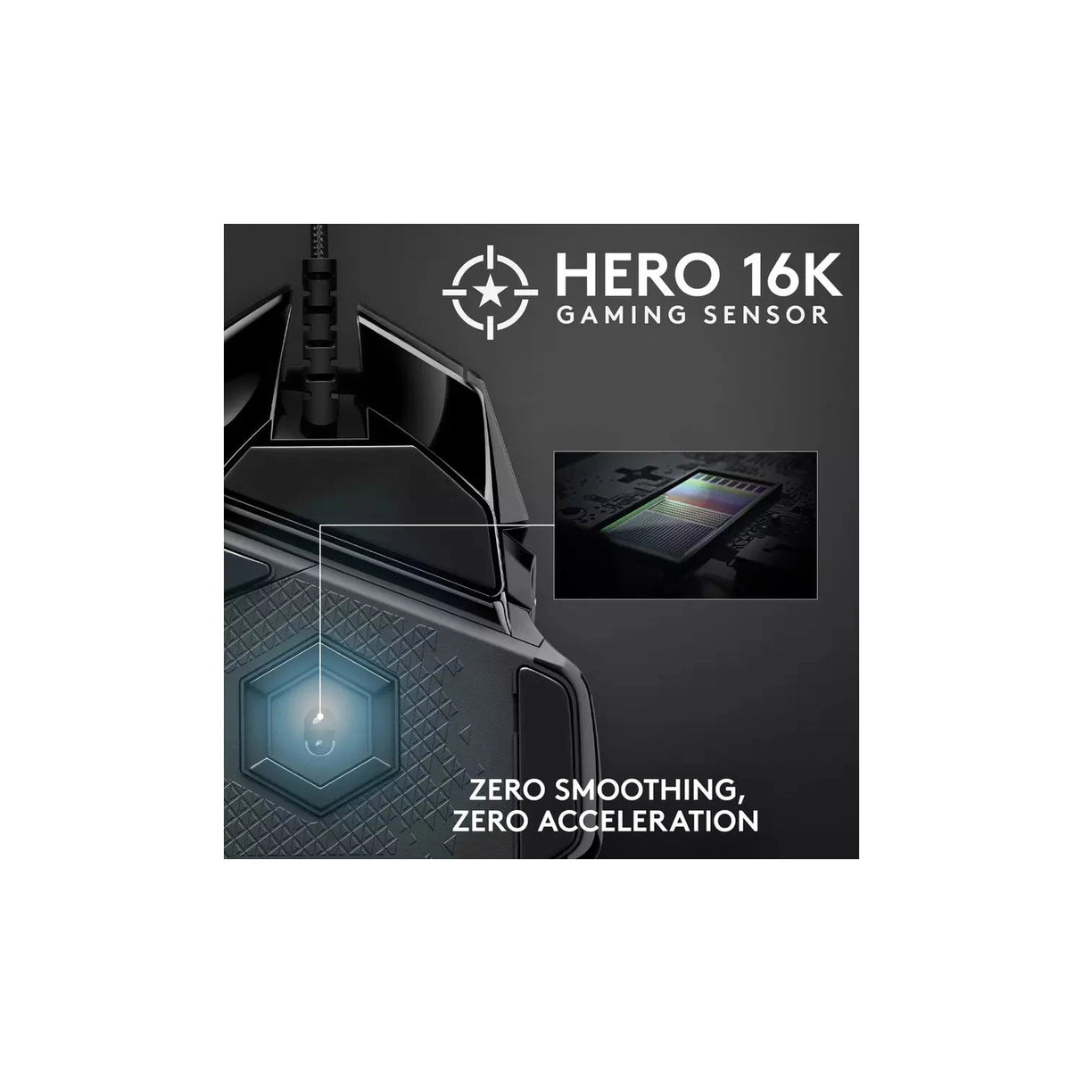 Logitech G502 Special Edition Hero Mouse - Refurbished Good