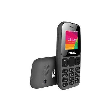 Sol Zeus B1400 Mobile Phone, Black