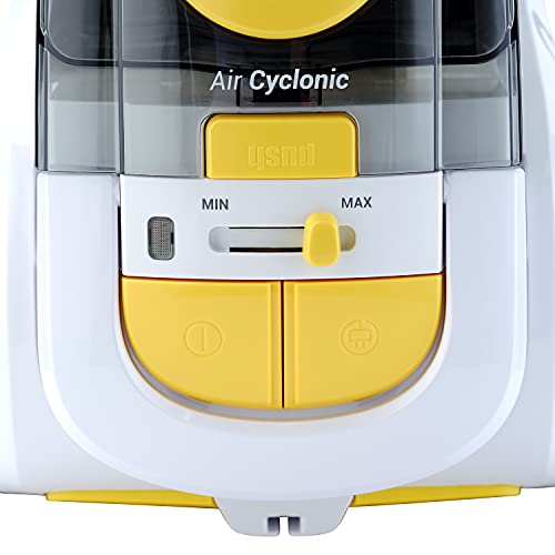 Zanussi ZAN8620CV Air Cyclonic Vacuum Cleaner - White/Yellow - Excellent