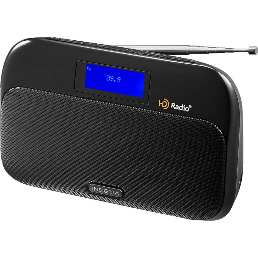 Insignia NS-HDRAD2 Tabletop FM/HD Radio, Black - Refurbished Excellent