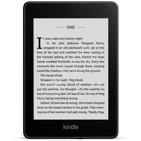 Amazon Kindle PaperWhite DP75SDI 6" WiFi E-Reader Touch Screen Tablet, Black