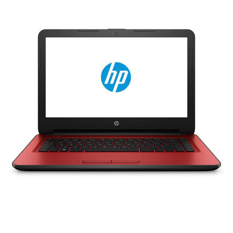 HP 14-am077na Laptop, Intel Celeron N3060, 4GB RAM, 1TB HDD, 14", Red