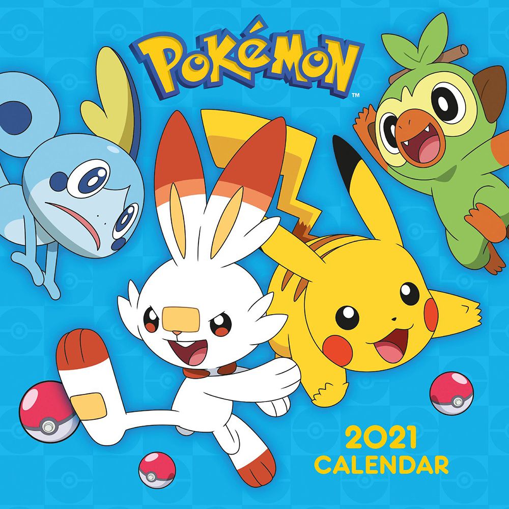 Pokémon - 2021 Square Calendar
