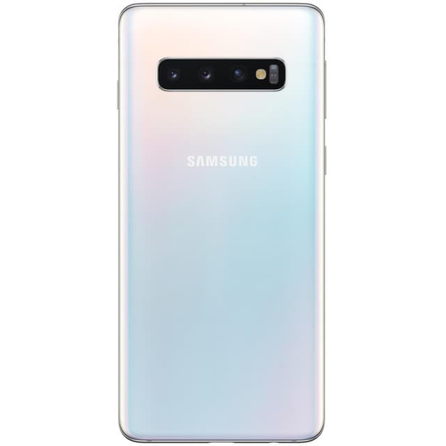 Samsung Galaxy S10+, 128GB, Prism White, Unlocked - Good Condition