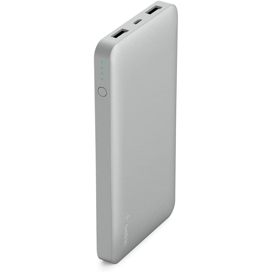 Belkin Portable Power Bank - High Speed Charging - Silver