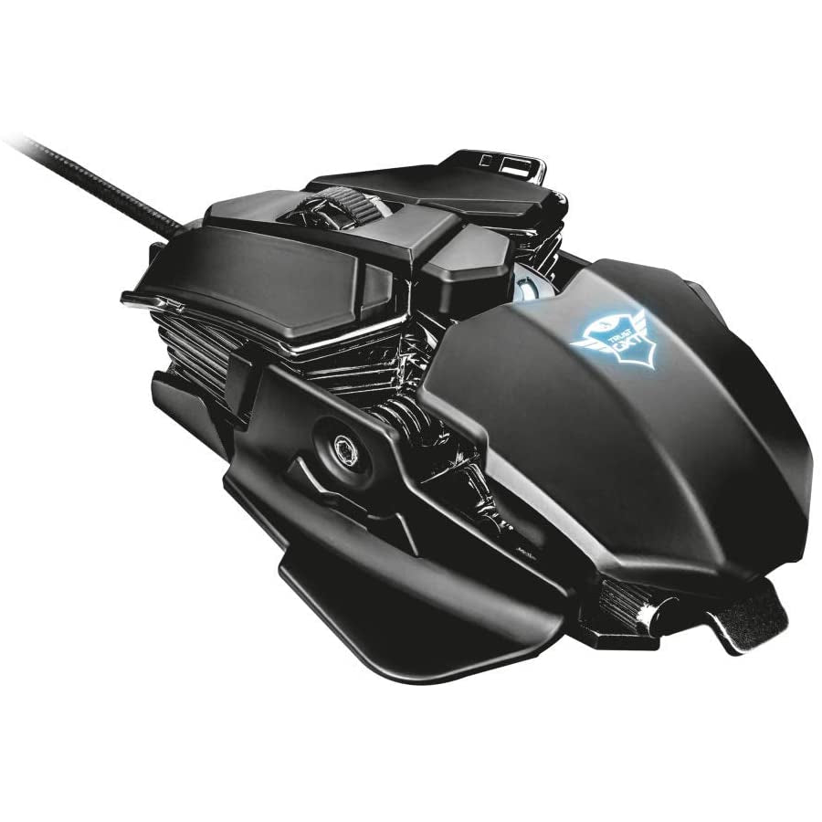 Trust Gaming GXT 138 X-Ray Illuminated Gaming Mouse for PC and Laptop - Black
